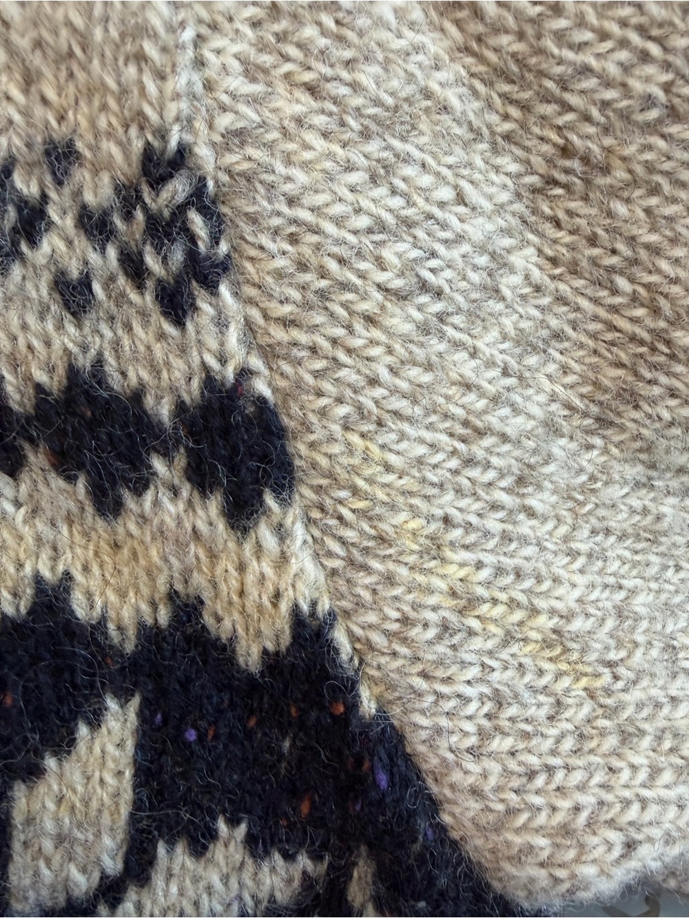 Eddie Bauer Wool Blend VTG Snowflake Sweater L Pullover Nordic Ski USA 90s Y2K - Picture 4 of 8